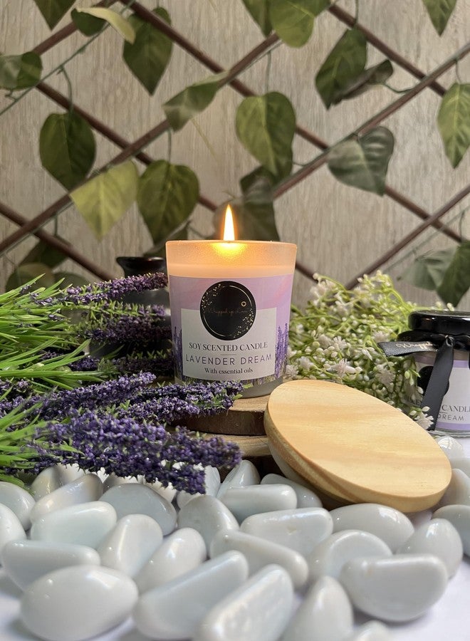 Wrapped up Love Mother's Day Scented Candle - Lavender Scented Candle with Essential Oils (Scented Candles for Home, Aromatherapy Candles, Aesthetic Candle) - Image 1
